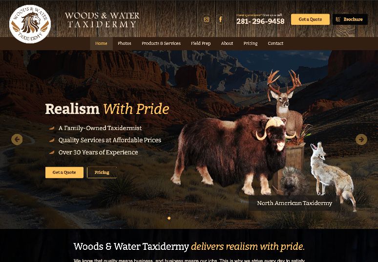 Woods & Water Taxidermy